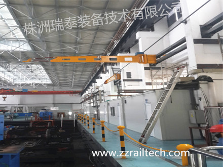 中車株機(jī)滾動檢測試驗站 (2)